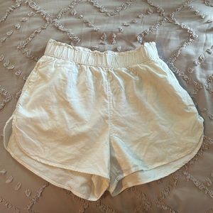 White shorts